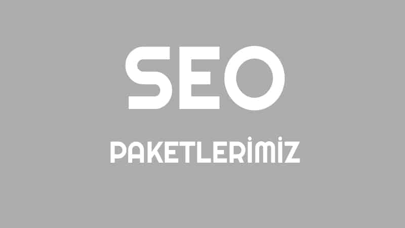 Seo Paketlerimiz